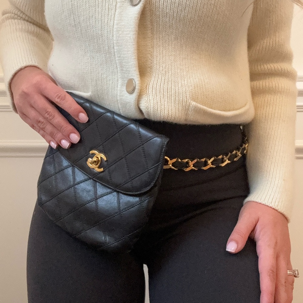 Rare Chanel Vintage Waist Bag / Fanny Pack